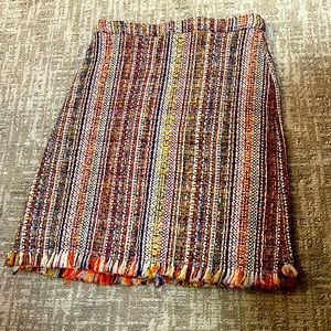 Designer woven skirt